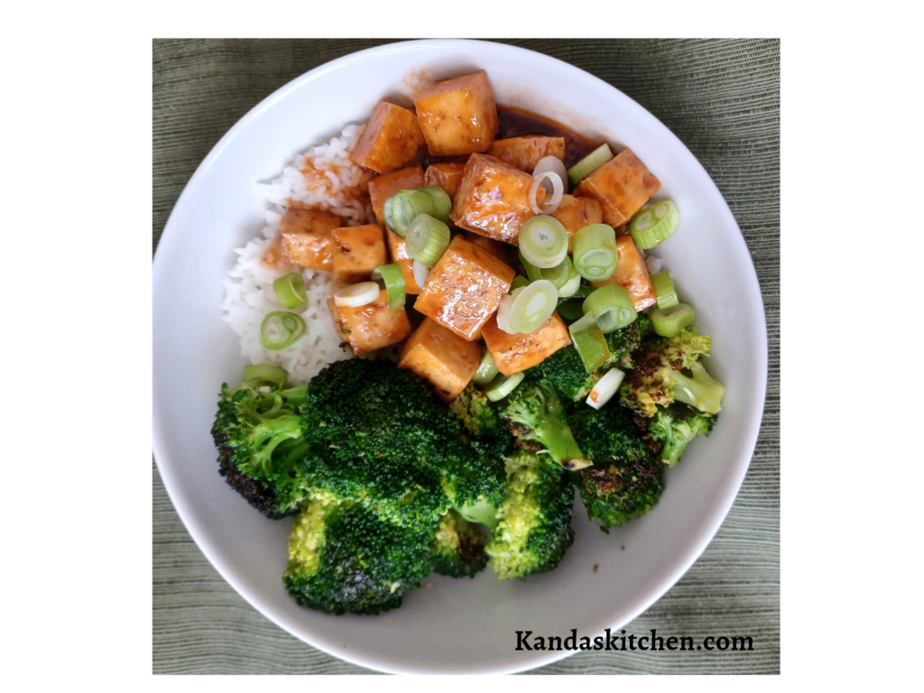 Sweet Sesame Tofu - K & A's Kitchen